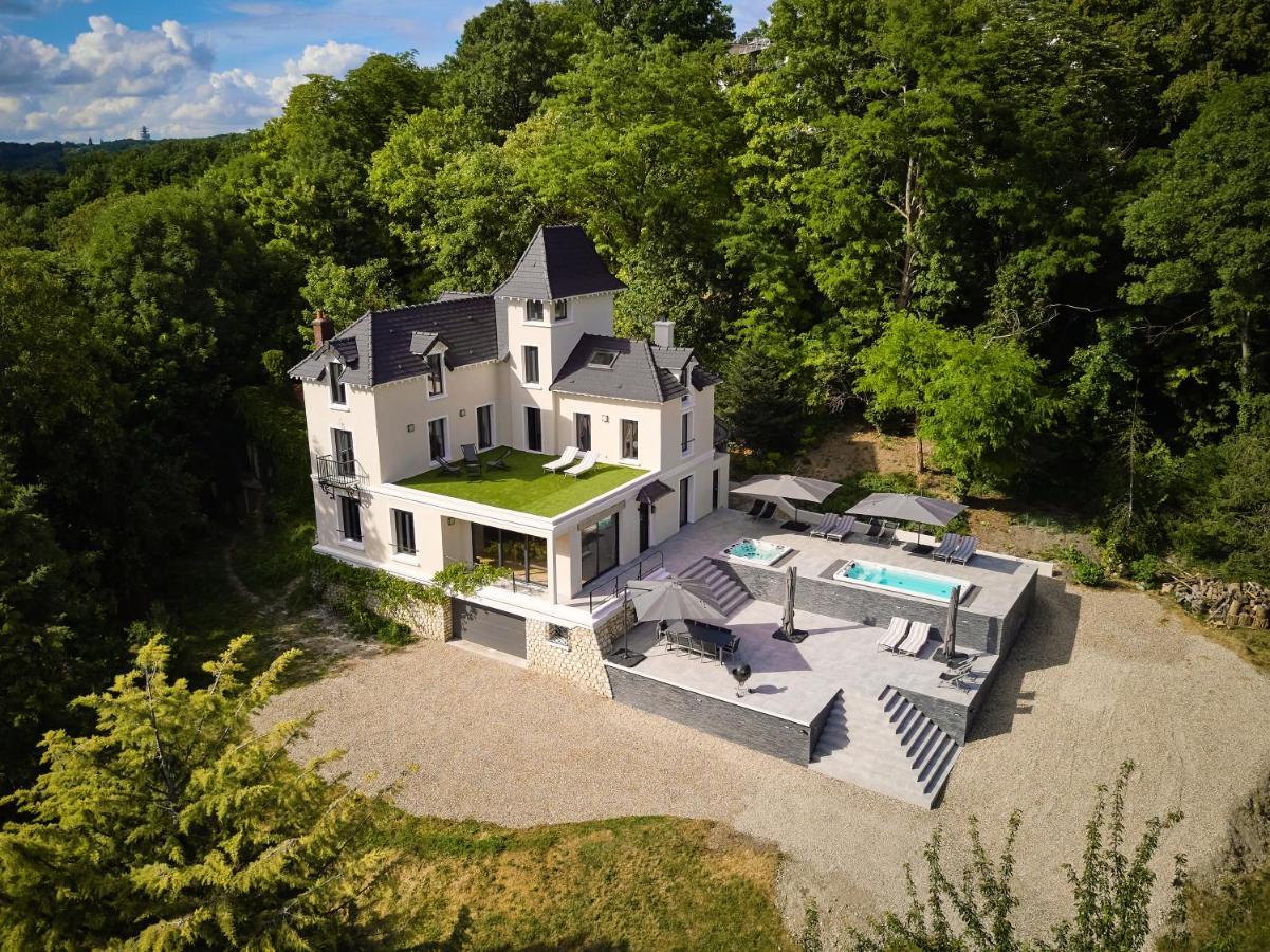 La Villa Aubin Belle Demeure Avec Vue Sur Paris Montmorency Exterior foto