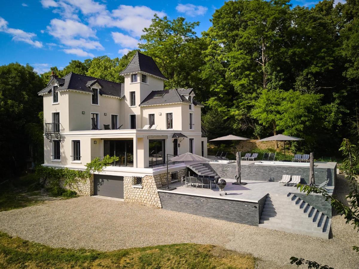 La Villa Aubin Belle Demeure Avec Vue Sur Paris Montmorency Exterior foto